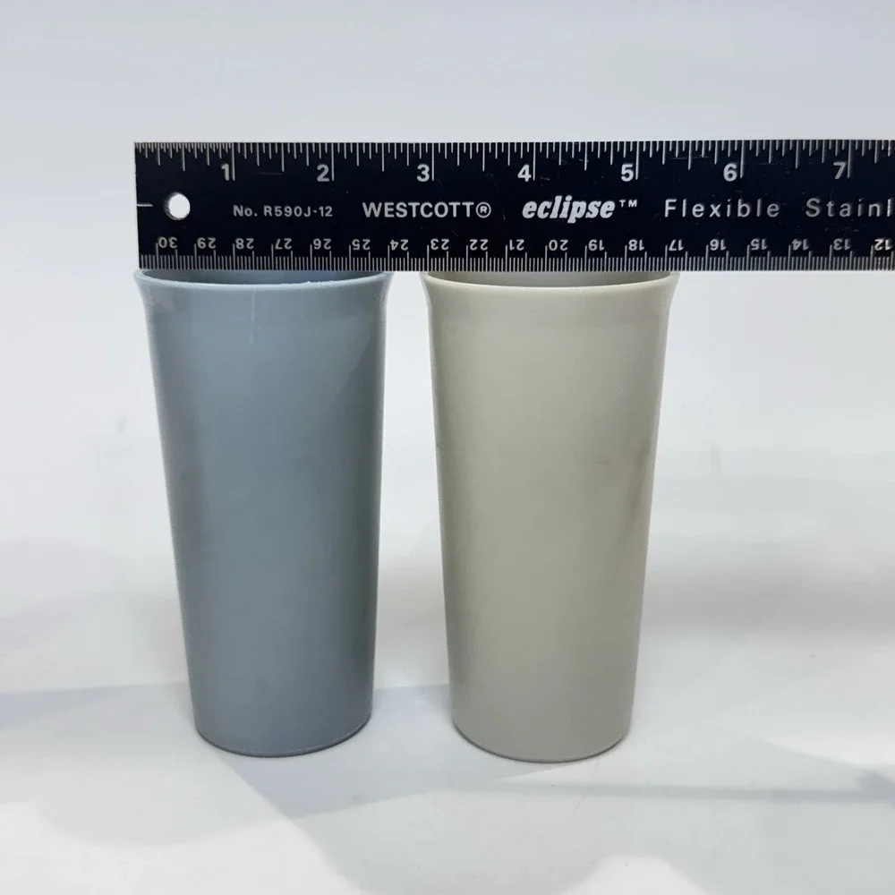 Vintage Tupperware Plastic Cups Tumblers Lot of 8‎ Various Colors & Years